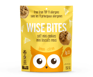 Lemon Soft Mini Cookies 6 Pack - Wise Bites