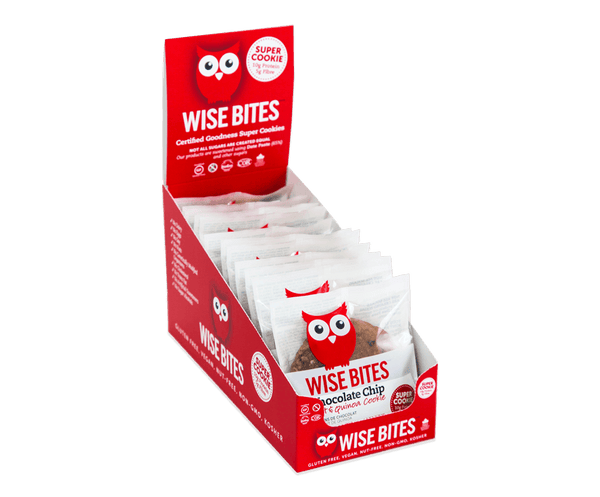 Oat & Quinoa Chocolate Chip Super Cookies (24-pack) - Wise Bites