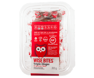 Triple Ginger Quinoa Bars - Wise Bites