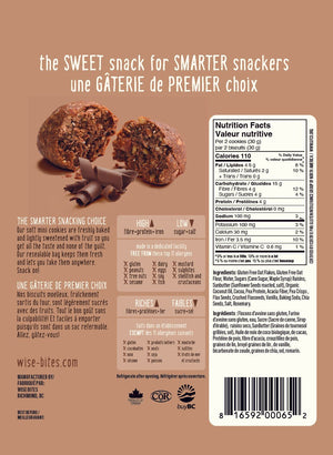 Chocolate Soft Mini Cookies 4 Pack - Wise Bites