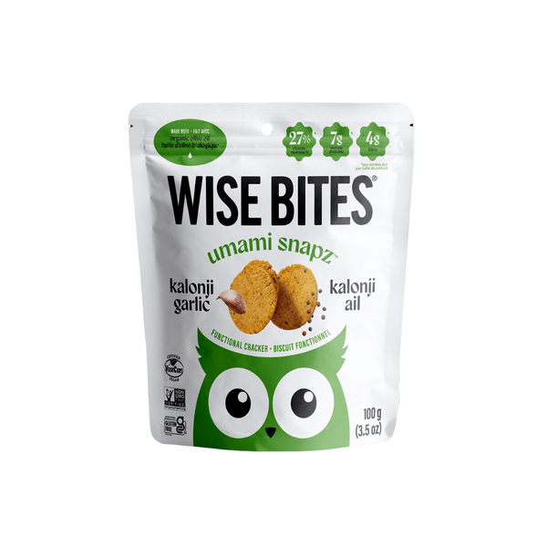 Kalonji Garlic Umami Snapz - 1 Pack - Wise Bites