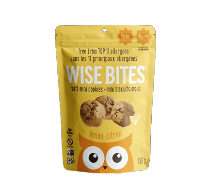Lemon Soft Mini Cookies - Wise Bites