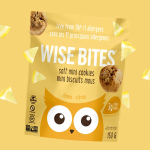 Lemon Soft Mini Cookies 4 Pack - Wise Bites