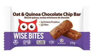 Oat & Quinoa Chocolate Chip Bars (Bulk Packs) - Wise Bites