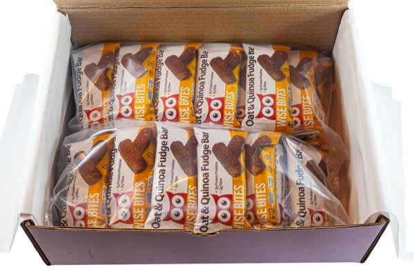 Oat & Quinoa Fudge Bars (Bulk Packs) - Wise Bites