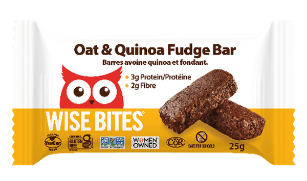 Oat & Quinoa Fudge Bars (Bulk Packs) - Wise Bites