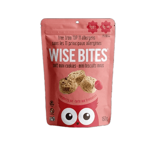 Raspberry Pie Soft Mini Cookies - Wise Bites