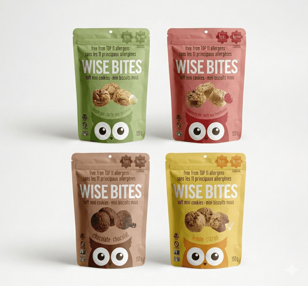 Soft Mini Cookies Gift Box - Wise Bites