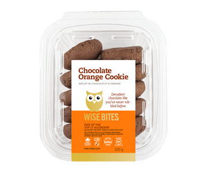Chocolate Orange Cookies - Vegan, GF - Wise Bites