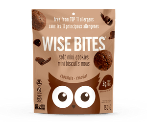 Chocolate Soft Mini Cookies - Wise Bites