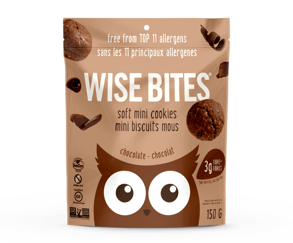 Chocolate Soft Mini Cookies - Wise Bites