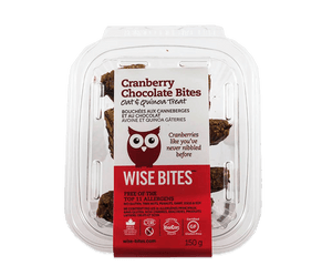 Cranberry Chocolate Bites - Wise Bites