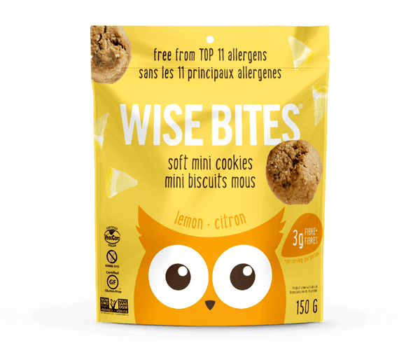 Lemon Soft Mini Cookies 4 Pack - Wise Bites