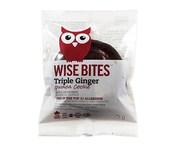 Quinoa Triple Ginger Cookie (24-pack) - Wise Bites