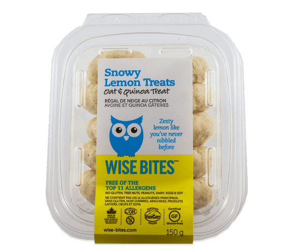 Snowy Lemon Treats - Wise Bites
